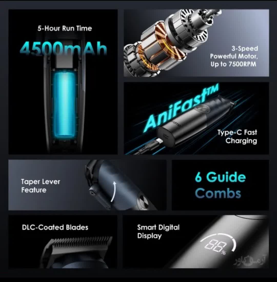 ماشین اصلاح حرفه ای اورایمو مدل Smart Clipper Pro Max