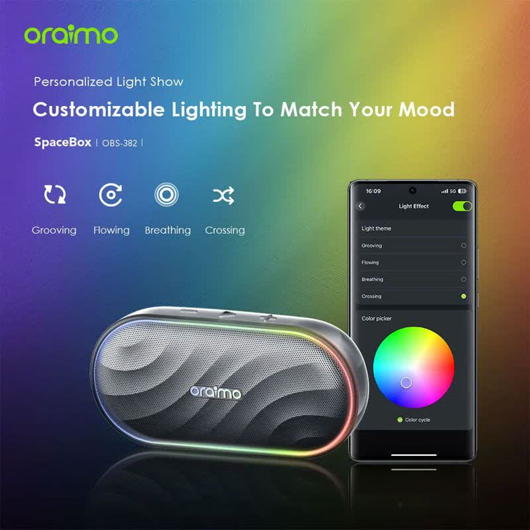 اسپیکر بلوتوثی اورایمو مدل Orimo Space Box