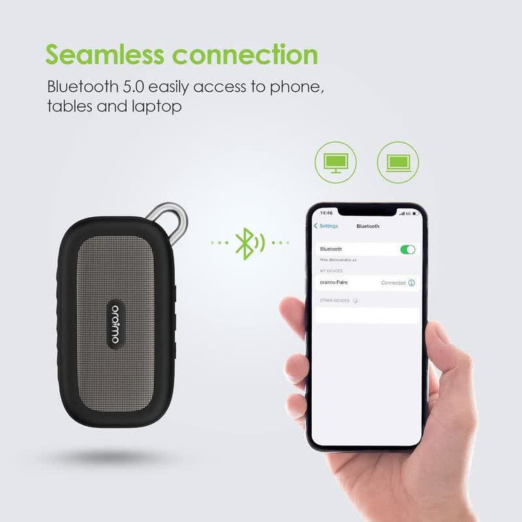 اسپیکر بلوتوثی اورایمو مدل Palm