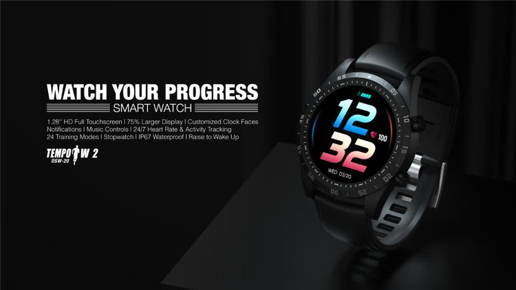 ساعت هوشمند اورایمو مدل Oraimo Watch Tempo 2