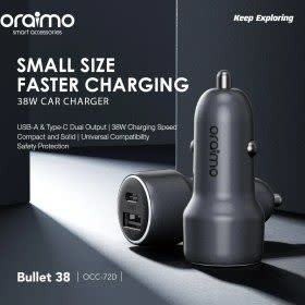 شارژر فندکی اورایمو مدل Oraimo Bullet 48W OCC-73D