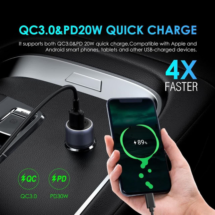 شارژر فندکی اورایمو مدل Oraimo Bullet 48W OCC-73D