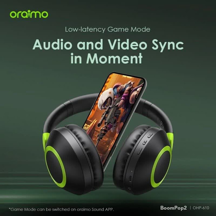هدفون بلوتوث اورایمو مدل Orimo Boom Pop 2s OHP_610
