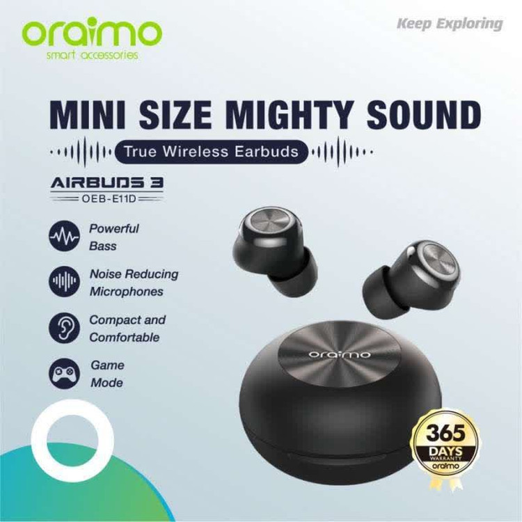 هندزفری اورایمو مدل Oraimo AirBuds 3 (OEB-E11D)