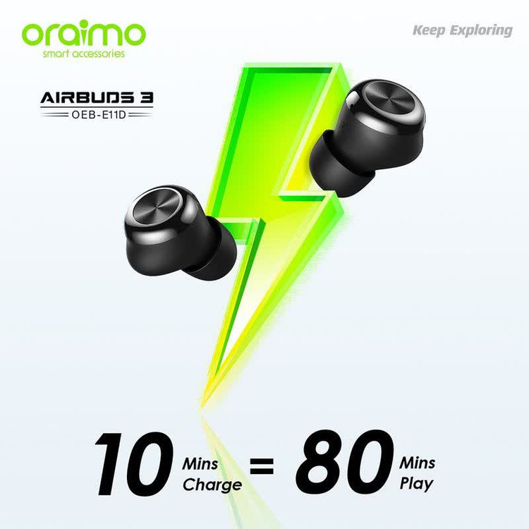 هندزفری اورایمو مدل Oraimo AirBuds 3 (OEB-E11D)
