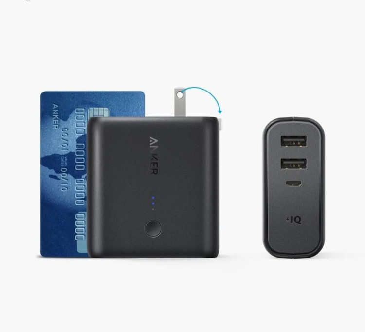 پاوربانک و شارژر دیواری انکر PowerCore III Fusion 5000 -مدل A1624