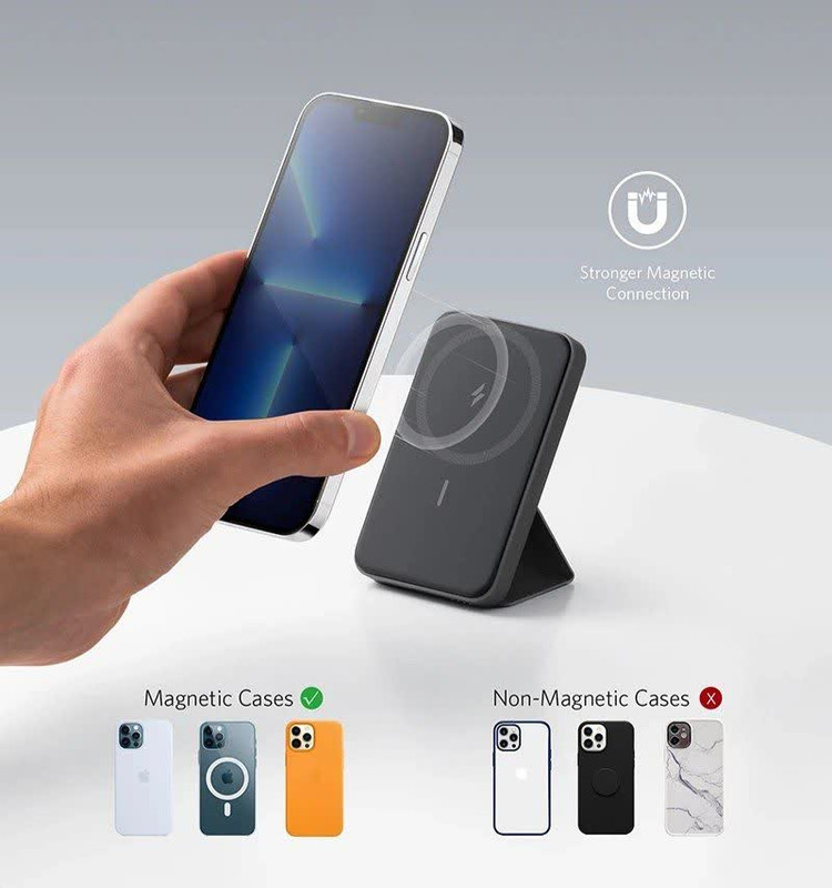 پاوربانک انکر مدل میلی امپر Anker MagGo Power Bank_A1654 _10000