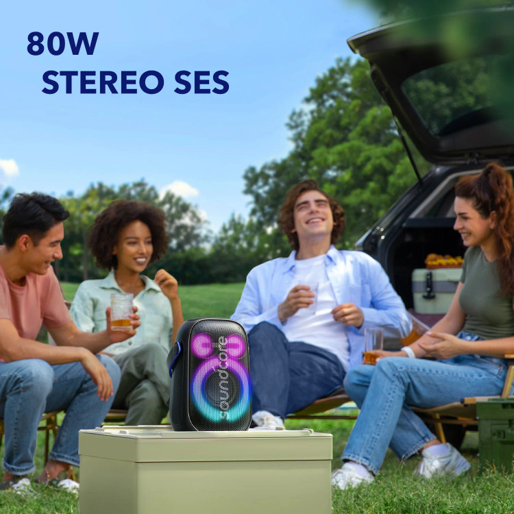 اسپیکر بلوتوثی قابل حمل انکر مدل Sound core Rave Neo 2 A33A1