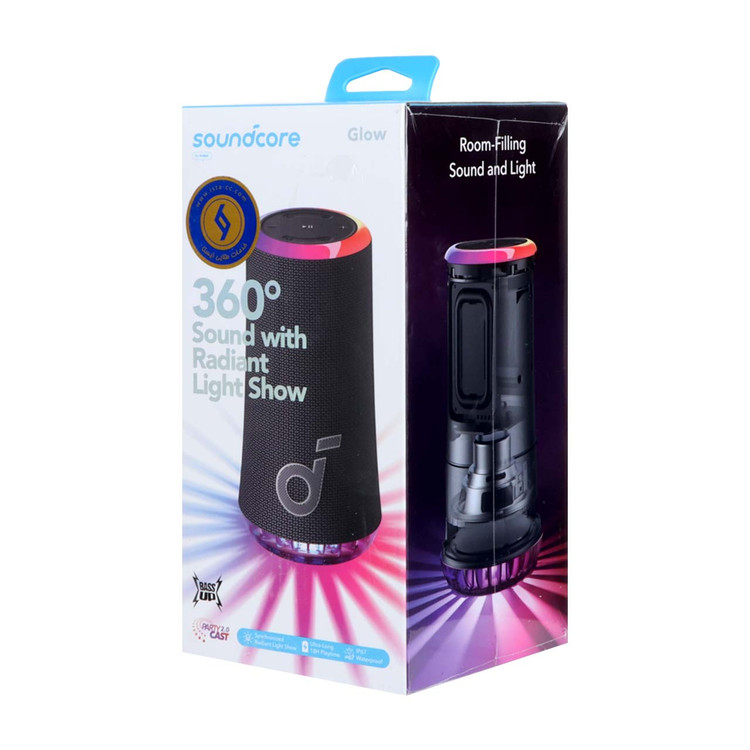 اسپیکر بلوتوثی قابل حمل انکر مدل Anker Soundcore GLOW A3166