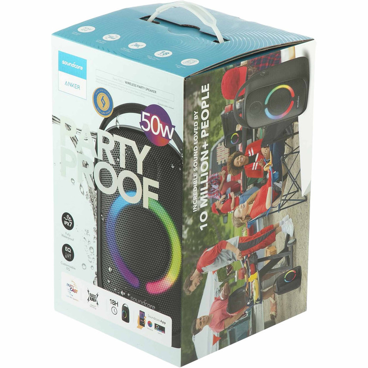 اسپیکر بلوتوثی قابل حمل انکر مدل SoundCore A3395 Rave Neo