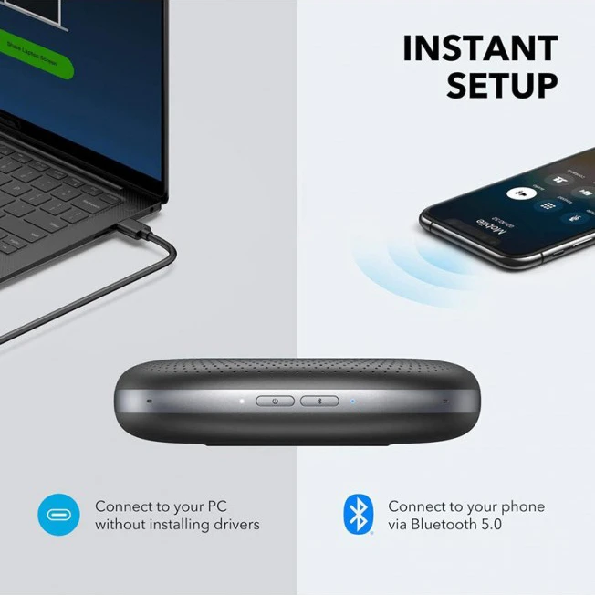 اسپیکرفون انکر Anker PowerConf Speakerphone A3301
