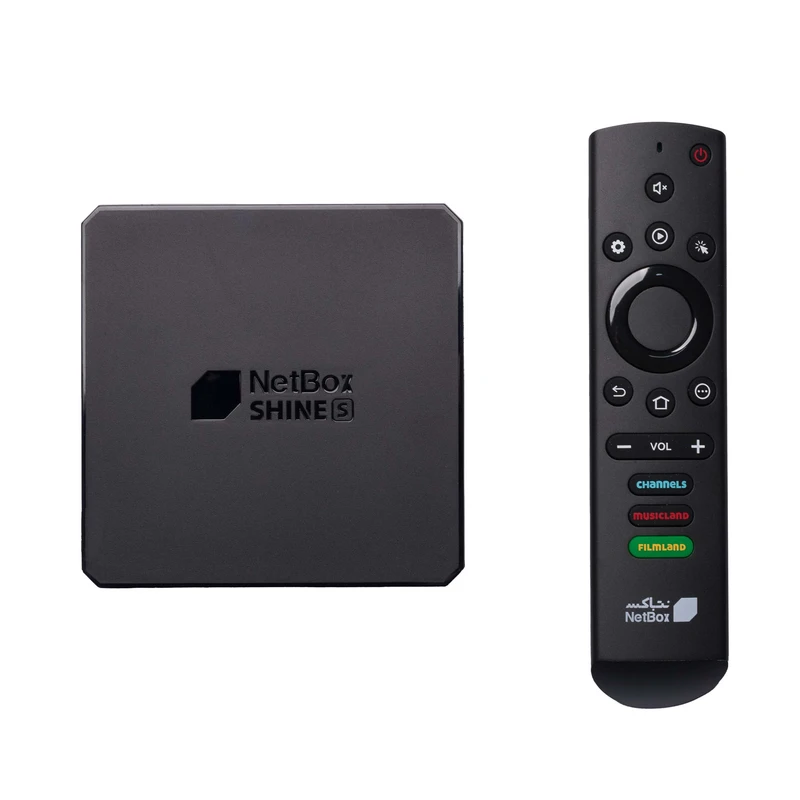 NetBox Shine S Android TV Box اندروید باکس نت باکس شاین اس حافظه 16GB