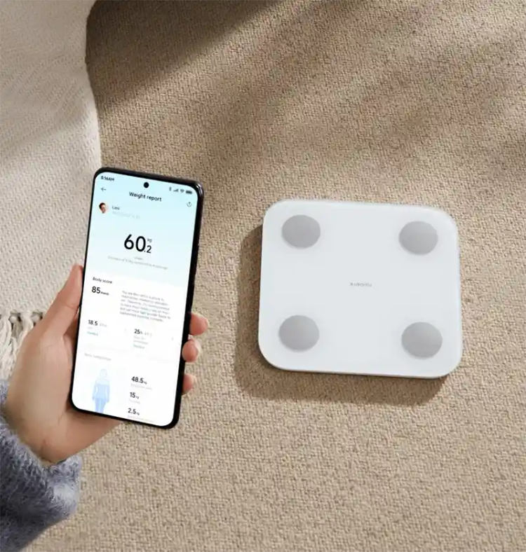 ترازو دیجیتال شیائومی مدلXiaomi Smart Body Composition Scale S400 (Model: MJTZCO1YM)