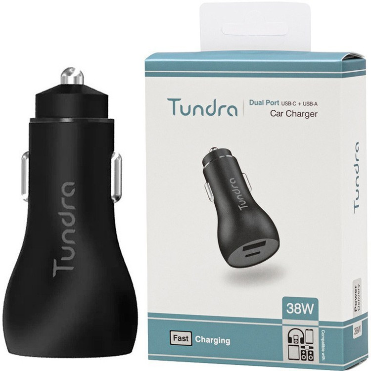 شارژر فندکی 38W دو پورت تاندرا مدل Tundra T30-38WPD