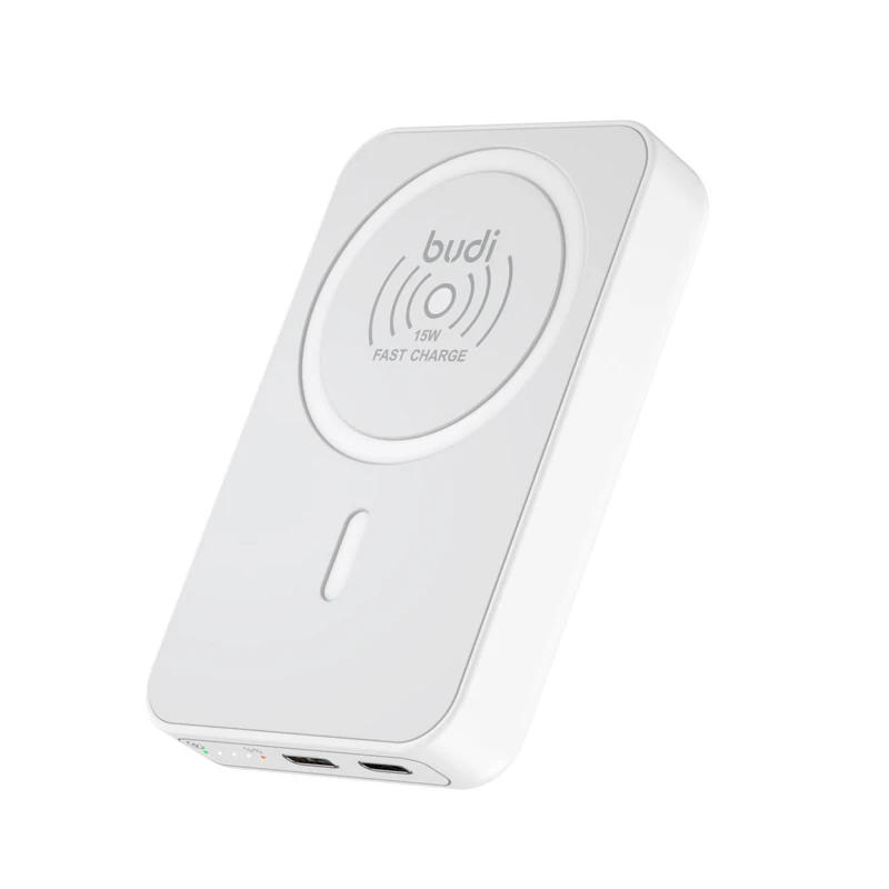 پاور بانک بودی مدل MagSafe PB081W ظرفیت 10000 میلی آمپر ساعت