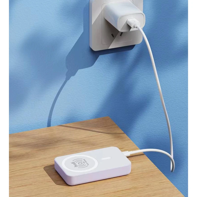 پاور بانک بودی مدل MagSafe PB081W ظرفیت 10000 میلی آمپر ساعت