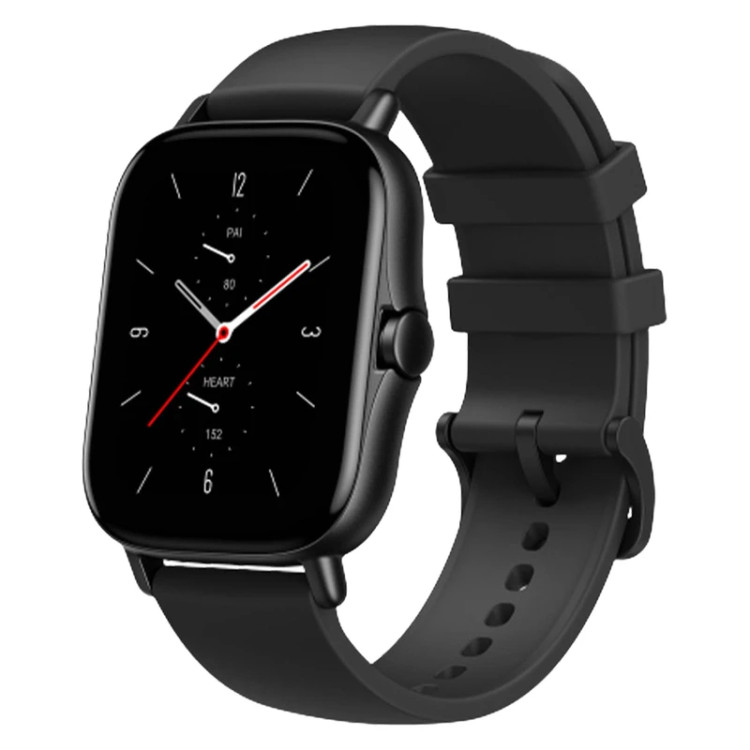 ساعت هوشمند آمازفیت مدل Amazfit GTS 2 A1969 Midnight Black با نمایشگر AMOLED و GPS داخلی
