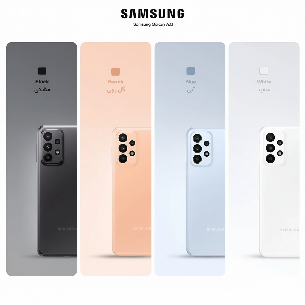گوشی سامسونگ مدل Samsung Galaxy A23 ظرفیت 64 رم 4 گیگابایت