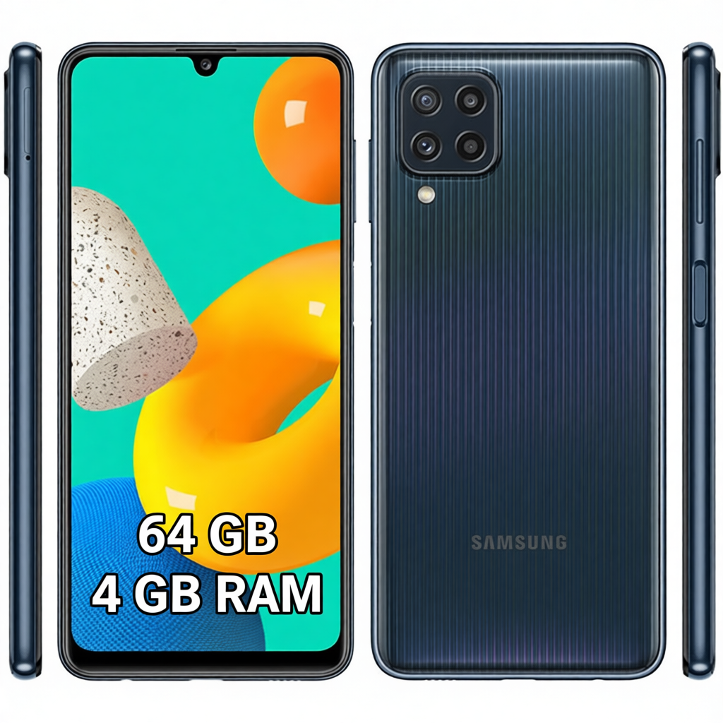 گوشی موبایل سامسونگ مدل Galaxy M32 ظرفیت 64 گیگابایت رم 4 گیگابایت – نمایشگر Super AMOLED و باتری 5000 میلی‌آمپری