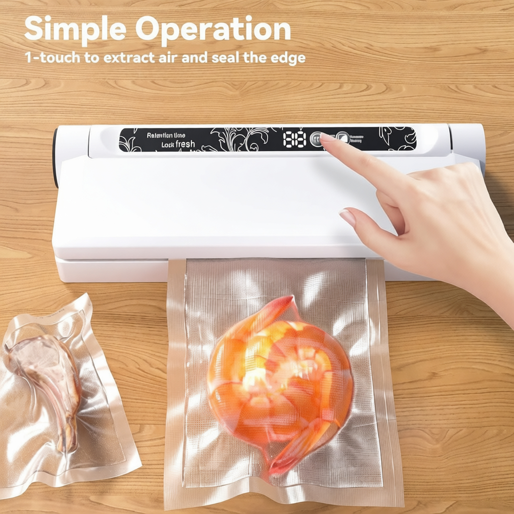 دستگاه وکیوم مواد غذایی خانگی مدل AD-03 Vacuum Sealer