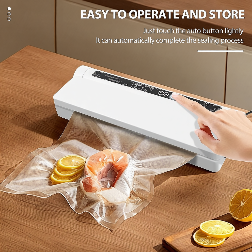 دستگاه وکیوم مواد غذایی خانگی مدل AD-03 Vacuum Sealer