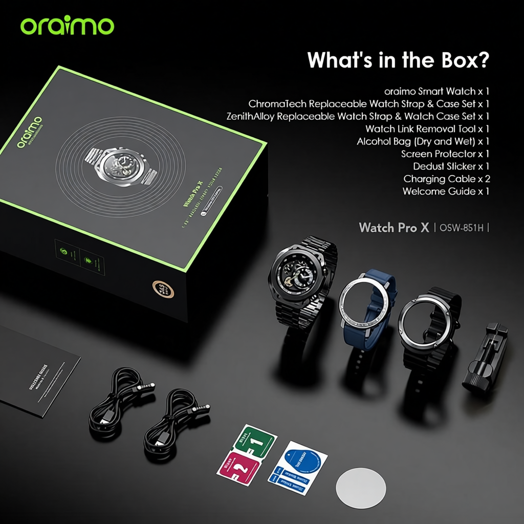 ساعت هوشمند اورایمو مدل Oraimo Watch Pro X (OSW-810)