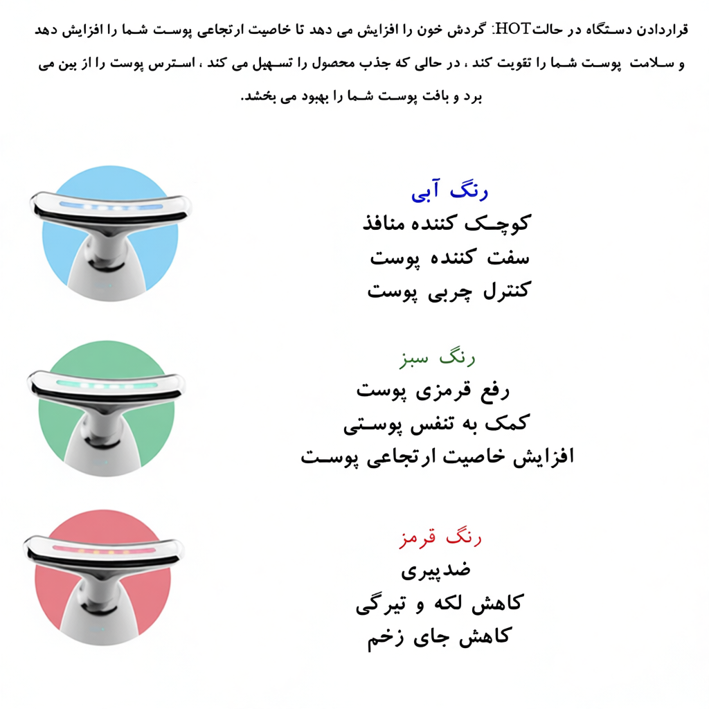 ماساژور گردن و صورت مدل ES1081