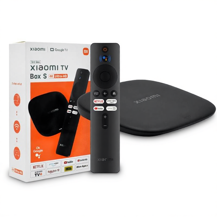 تی وی باکس شیائومی Mi Box S 4K 3rd gen گلوبال