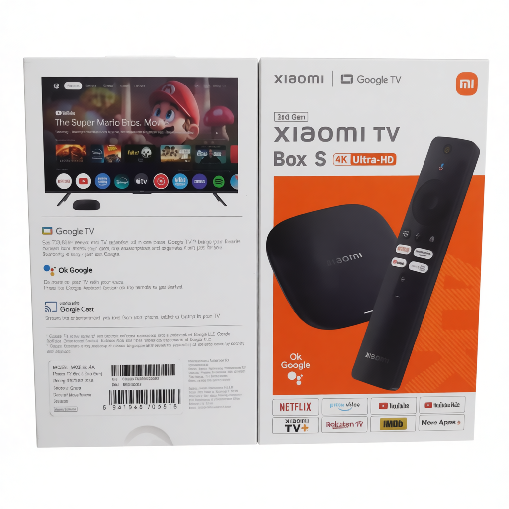 تی وی باکس شیائومی Mi Box S 4K 3rd gen گلوبال