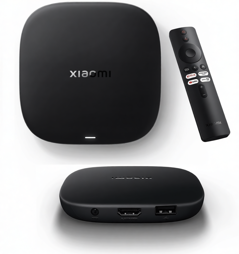 تی وی باکس شیائومی Mi Box S 4K 3rd gen گلوبال
