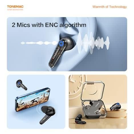 هندزفری بلوتوث گیمینگ Freepods Tonemac مدل W17