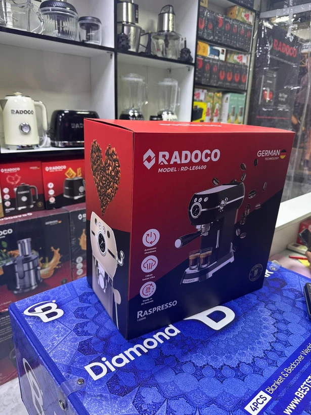اسپرسوساز خانگی رادوکو مدل RADOCO RD-LE6400