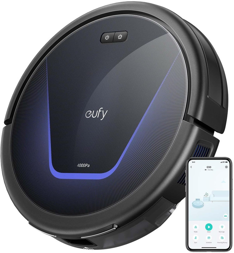 جاروبرقی هوشمند انکر Anker Eufy RoboVac G50 Hybrid Robot Vacuum Cleaner مدل T2212