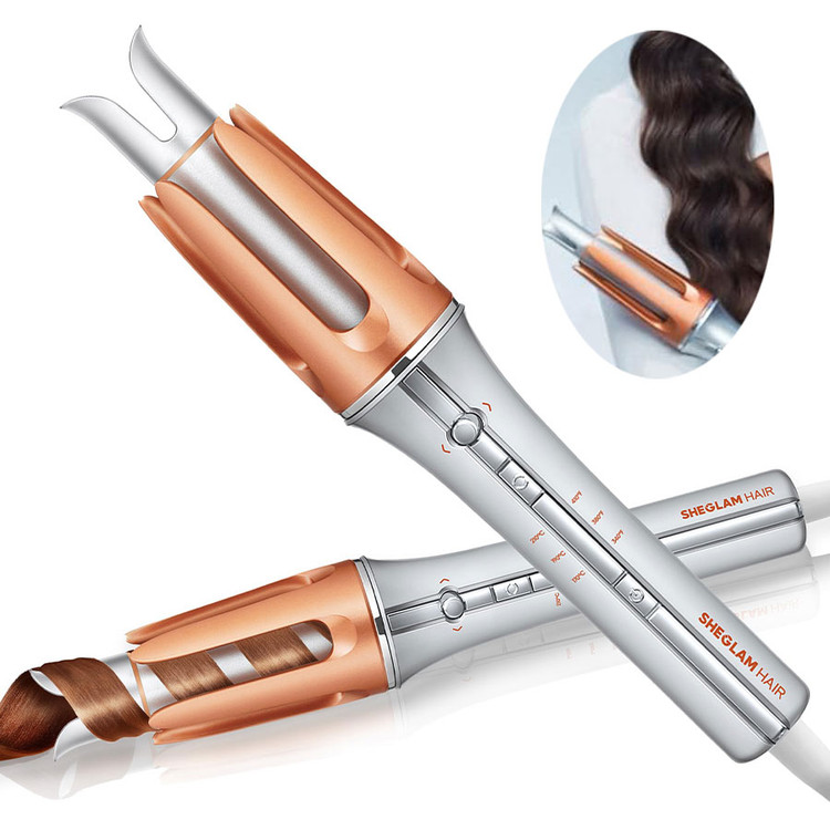 حالتدهنده مو شیگلم مدل Sheglam Hair | دستگاه فر و حالتدهی حرفهای مو با حرارت سریع