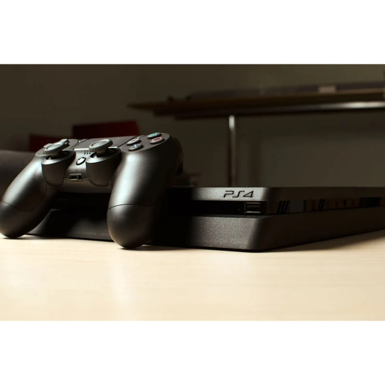 کنسول بازی پلیاستیشن 4 اسلیم 500 گیگابایت کپیخور استوک | PS4 Slim 500GB در حد نو