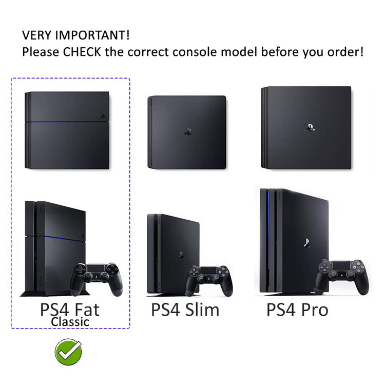 کنسول پلیاستیشن 4 FAT ظرفیت 500 گیگابایت کپیخور در حد نو