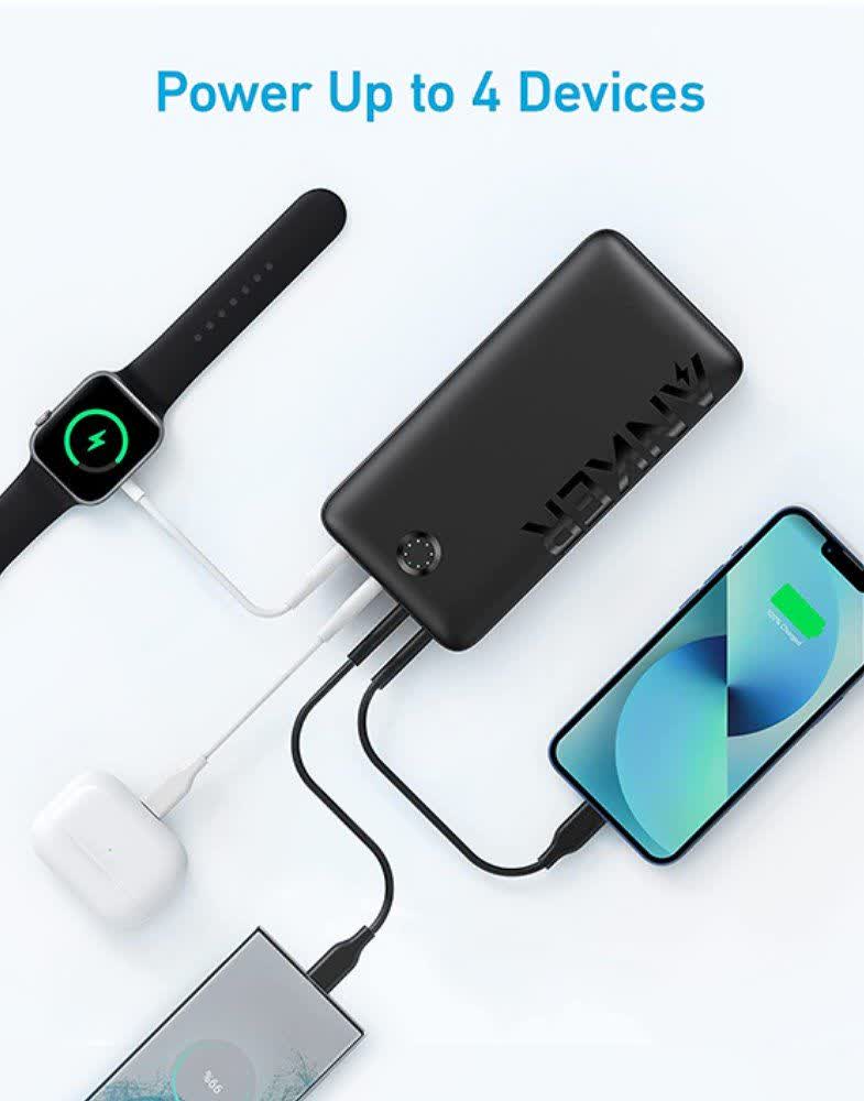 پاوربانک 40000 میلی آمپر نسل سوم انکر Anker 347 Powerbank – مدل A1377
