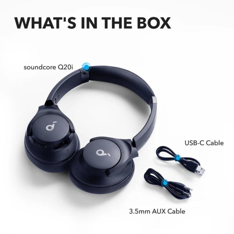 هدفون بلوتوثی انکر Soundcore Anker Soundcore Q20i ANC Hybrid مدل A3004