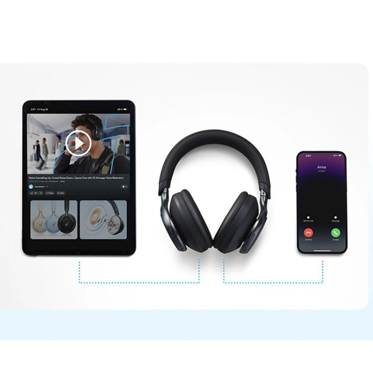 هدفون بلوتوثی انکر Anker Soundcore Space ONE مدل A3035