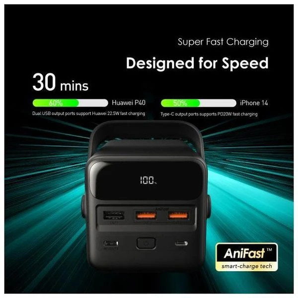پاوربانک 22.5 وات اورایمو مدل OPB-P500QN ظرفیت 50000 میلی آمپر ساعت