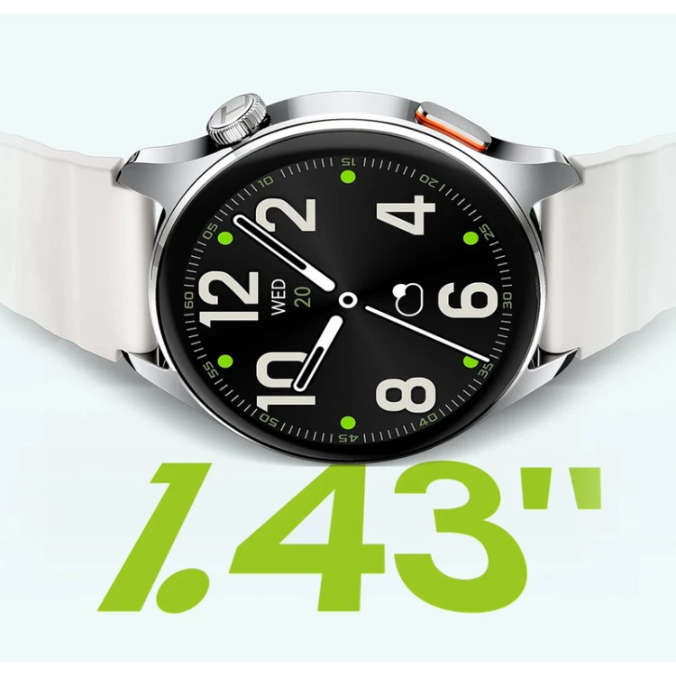 ساعت هوشمند 47 میلیمتری هایلو مدل Watch 4S با بند سیلیکونی