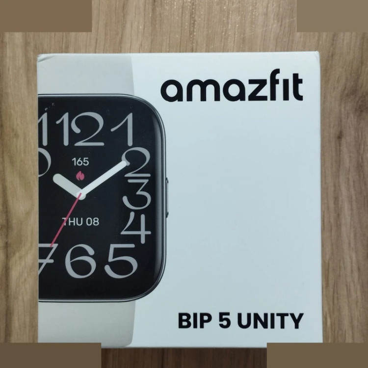 ساعت هوشمند 46 میلیمتری امیزفیت مدل Bip 5 Unity با بند سیلیکونی